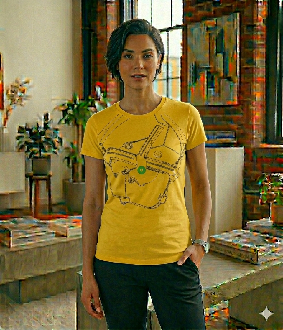 AURON Women Big Face Hoodies/T-Shirts